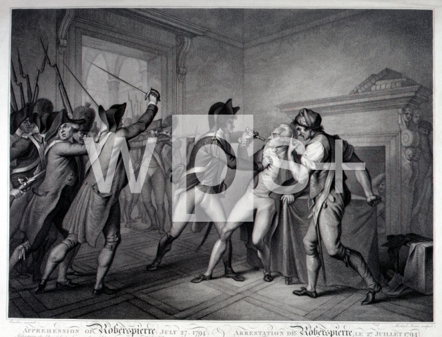 ｜ロベスピエールの逮捕、1794年7月27日