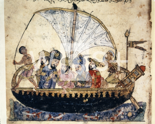 AL-WASITI Yahya Ibn Mahmud｜アジアの帆船