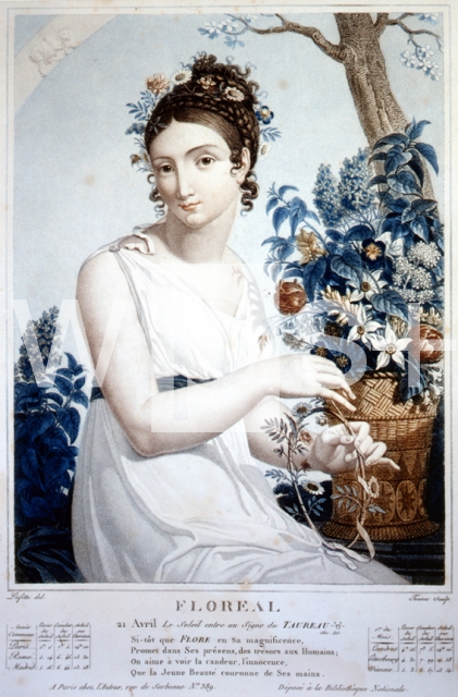 TRESCA d’apres LAFFITTE｜第2年（1793年）、フロレアル（花月）4月21日