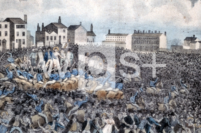 ｜ピータールーの虐殺、1819年8月16日