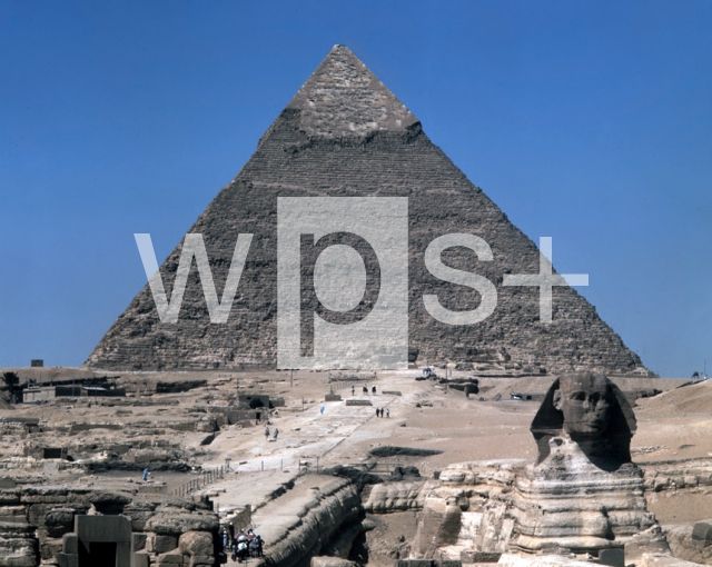 ｜スフィンクスとカフラー王のピラミッド