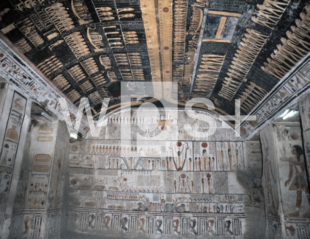 ｜ラムセス6世の墓内部「天空図」