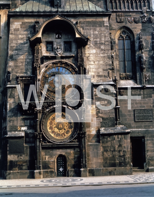 ｜プラハの旧市庁舎の天文時計（プラハのオルロイ）