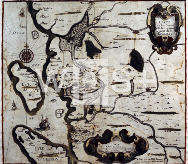 ｜ラ・ロシェルの地図