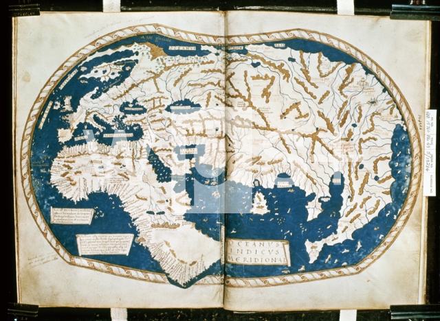 MARTELLUS Henricus Germanus｜マルテルスによる世界地図