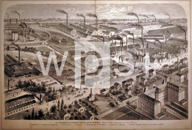 ｜ボーフム採鉱鋳鋼工場、1875年