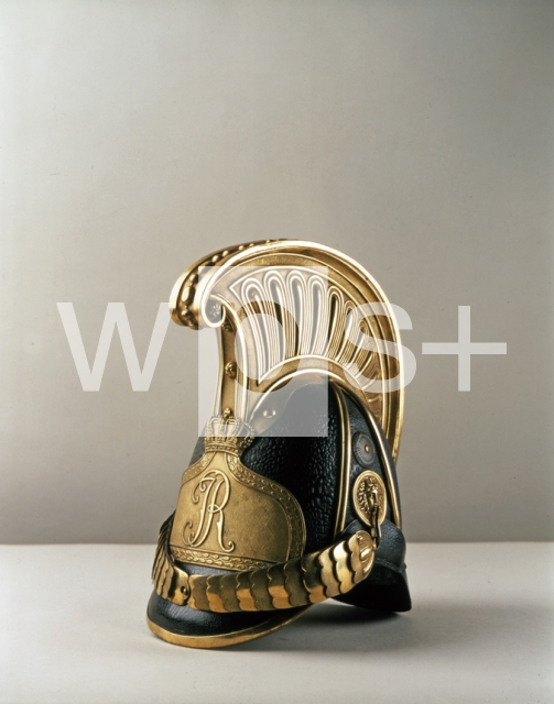 ｜ザクセン王国の騎馬衛兵の公式用の冑
