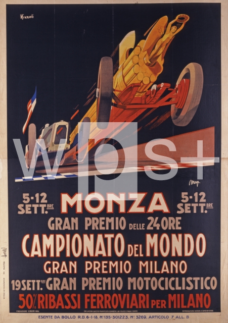 NIZZOLI Marcello｜モンツァ、24時間グランプリ・レース、9月5日〜12日、1926年