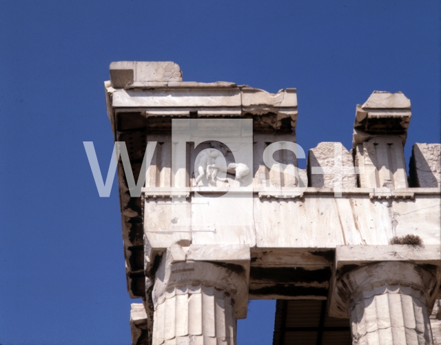 ｜アクロポリスのパルテノン神殿の北角メトープ