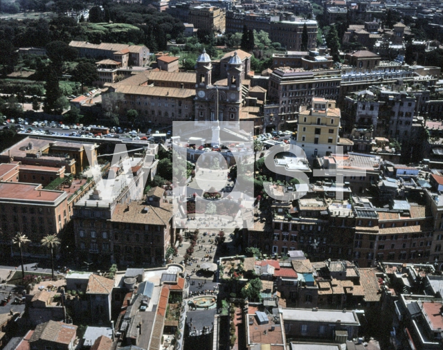 DE SANCTIS Francesco｜トリニタ・デイ・モンティ教会とスペイン広場