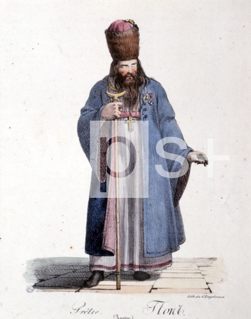 ｜ロシア僧、1825年