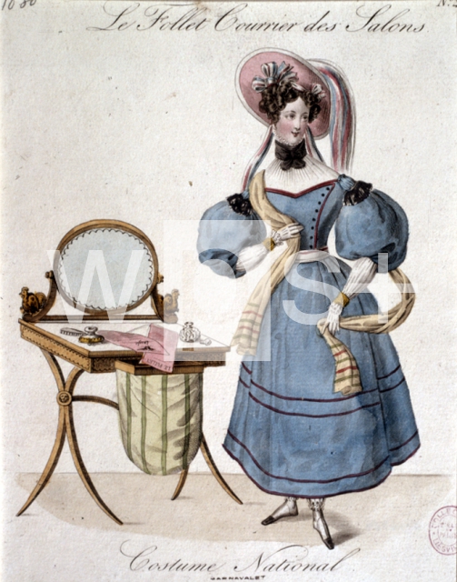 ｜ルイ・フィリップ時代の服装「ル・フォレ（1838年）より」