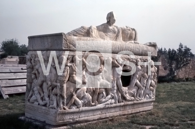 ｜ティルスにあるローマ時代の石棺