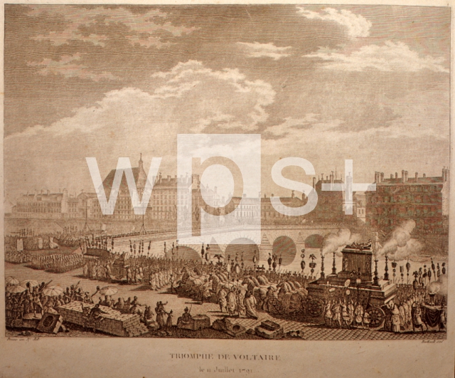 ｜ヴォルテールの凱旋、1791年7月11日