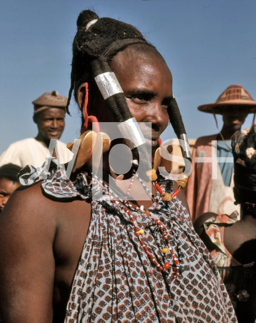 ｜バンディアガラ村のバンバラ族の女性