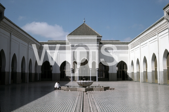 ｜グランド・モスクの中庭