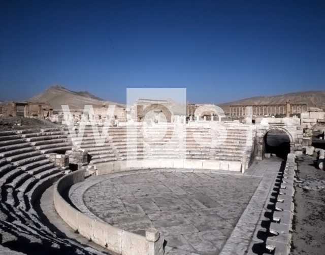 ｜パルミラ遺跡の円形劇場