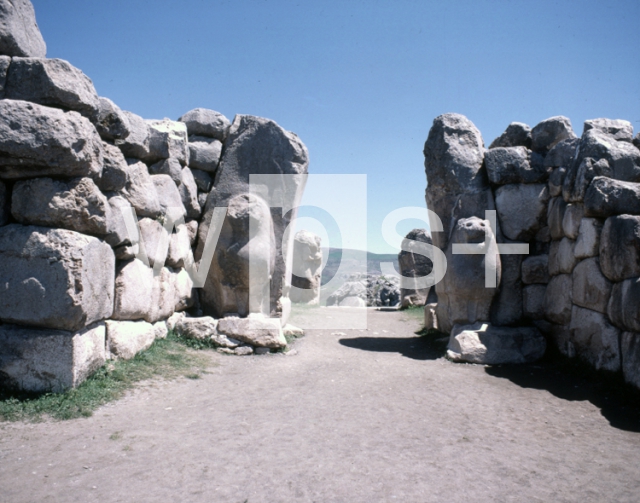 ｜ハットゥシャ遺跡、ライオンの門