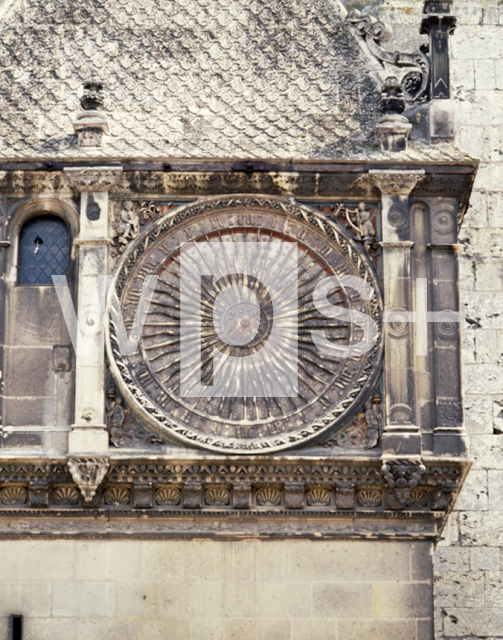 ｜シャルトル大聖堂「新塔下の時計」