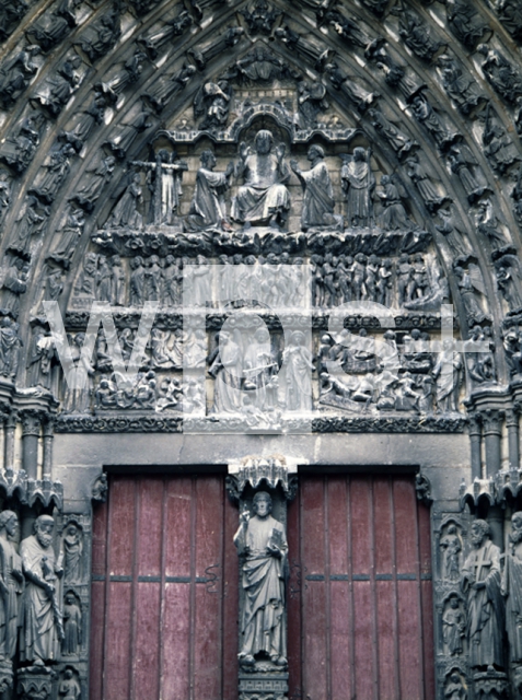 LUZARCHES Robert de｜ノートルダム大聖堂 (アミアン)の西正面中央扉口