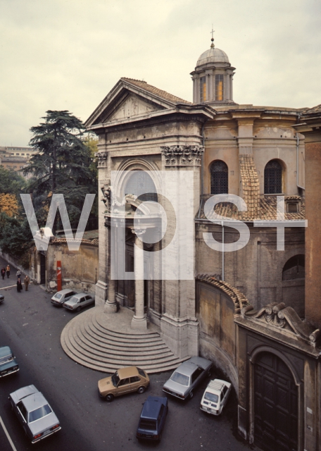 BERNINI Gian Lorenzo｜サンタンドレア・アル・クイリナーレ聖堂のファサード