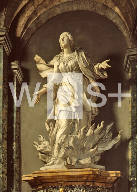 FERRATA Ercole｜サンタニェーゼ・イン・アゴネ聖堂「聖アグネスの殉教」