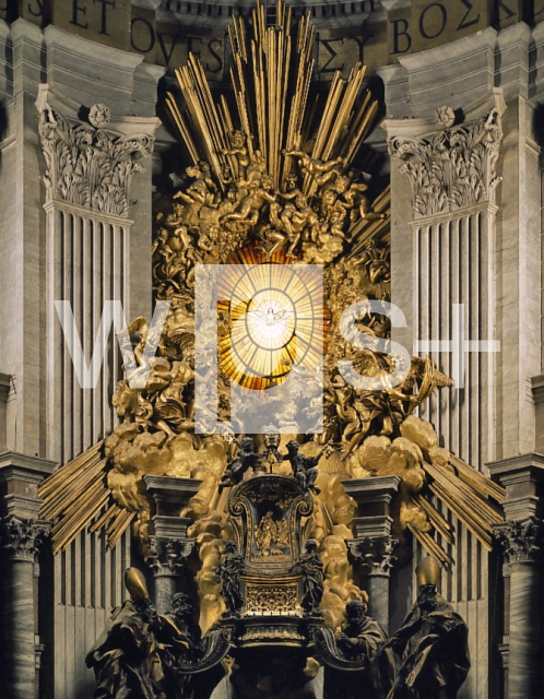 BERNINI Gian Lorenzo｜サン・ピエトロ大聖堂「主祭壇の聖遺物箱」