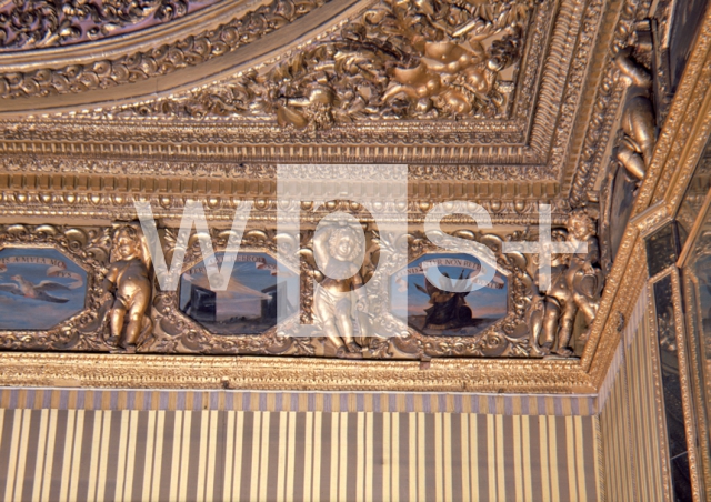 MORELLO Michelangelo, BOTTO Bartolomeo, DUFOUR Lorenzo｜トリノ王宮「朝食の間のフリーズ」