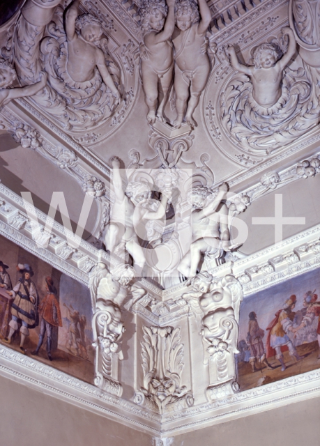 CASELLA Alessandro｜ヴァレンティノ城「荘厳の間のストゥッコ細工」