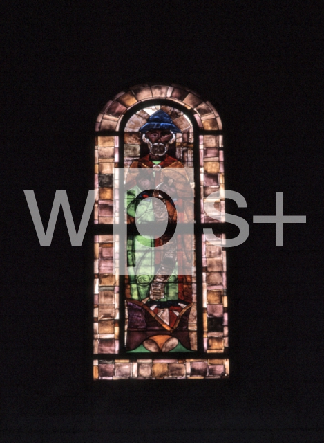 ｜アウグスブルク大聖堂のステンドグラス「予言者ヨナ」