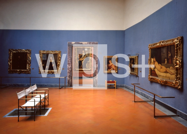 VASARI Giorgio & BUONTALENTI Bernardo｜ウフィツィ美術館「ティツィアーノの間」
