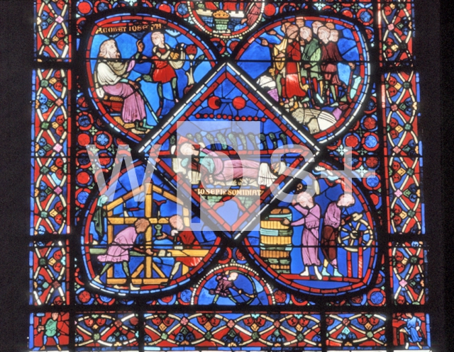 ｜サン＝テティエンヌ大聖堂の内陣を飾る「聖ヨセフ伝」（部分）