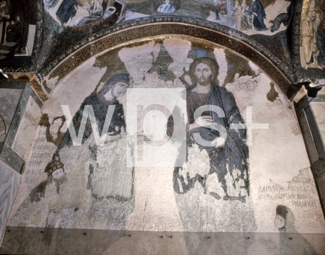 ｜コーラ修道院付属救世主聖堂（カーリエ博物館）「キリストに取り成す聖母」