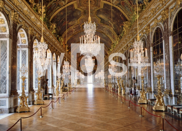HARDOUIN-MANSART Jules & LE BRUN Charles｜ヴェルサイユ宮殿「鏡の間」