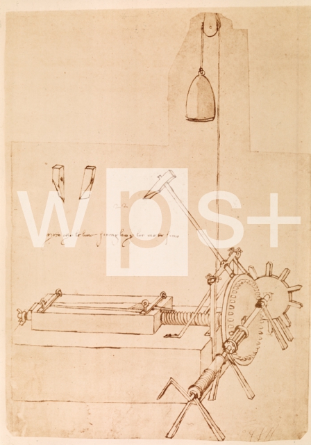 LEONARDO DA VINCI｜ダ・ヴィンチの自筆原稿「ヤスリの刻且機の原理と製作の説明」