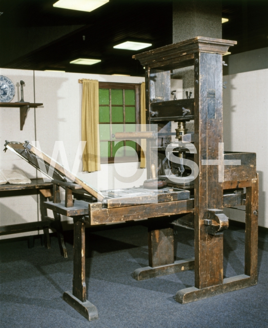 ｜18世紀の印刷機