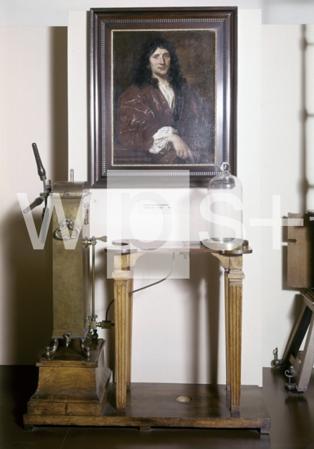 ｜ミュッセンブルークの肖像画と吸気の圧力機械