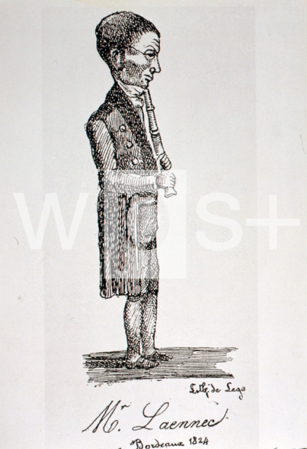 ｜ラエネク、1824年ボルドーにて