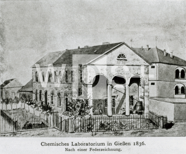 ｜ギーセンの化学研究所、1836年（現博物館）