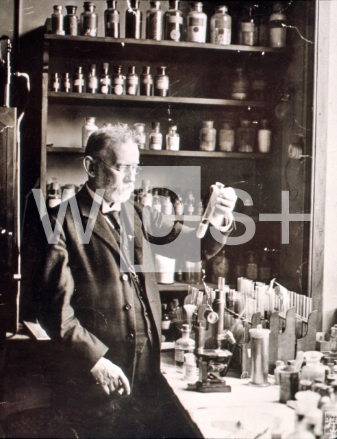 ｜実験室でのエールリヒ、1910年
