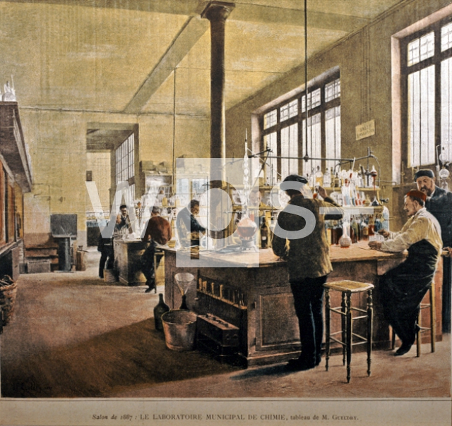 ｜市立化学研究所のサロン、1887年