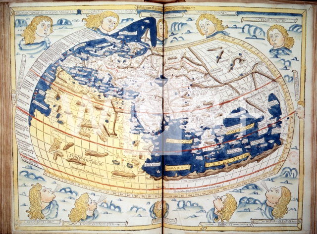 SCHNITZER Johannes｜プトレマイオスによる世界地図（エクメーネ）