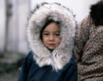 ｜コツェビューに暮らすイヌイット族の子供