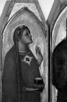 LORENZETTI Ambrogio｜聖母子と聖ドロテア又はマグダラのマリア