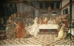 LIPPI Filippo｜ヘロデの宴（左部分）