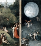 BOSCH Hieronymus｜天国への道（右）と地上の楽園（左）