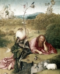 BOSCH Hieronymus｜荒野の洗礼者聖ヨハネ