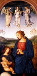 PERUGINO Pietro｜聖ミカエル、聖母子とエンゼル