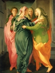 PONTORMO (Jacopo Carrucci)｜聖母マリアの聖エリザベト訪問