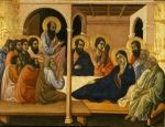 DUCCIO DA BUONINSEGNA｜死の前の聖母と使徒たち